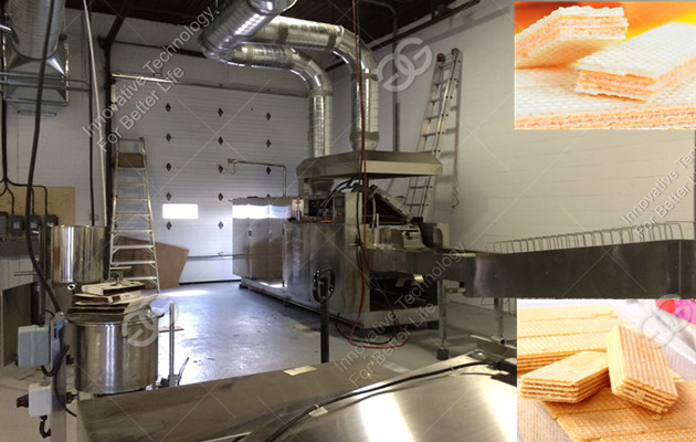 45 Mould Full Automatic Wafer Biscuit Equipment 