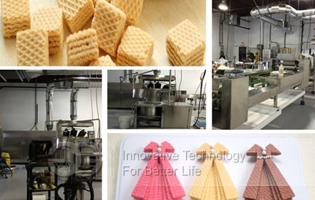 33 Mould Automatic Wafer Biscuit Production Line 