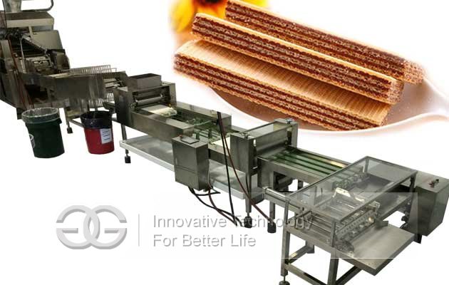 wafer biscuit production line commercial 