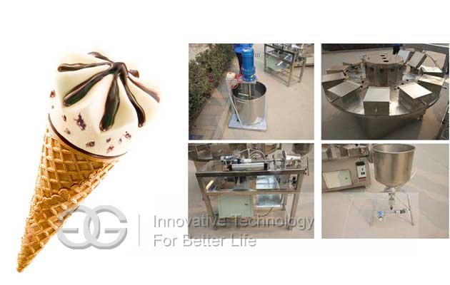 commercial crispy cone making machine for sale