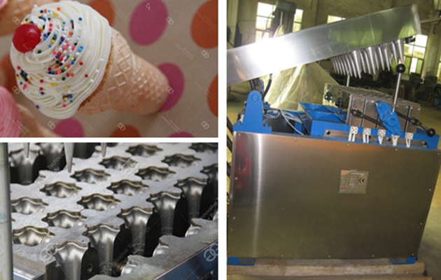 Wafer Ice Cream Cone Making Machine