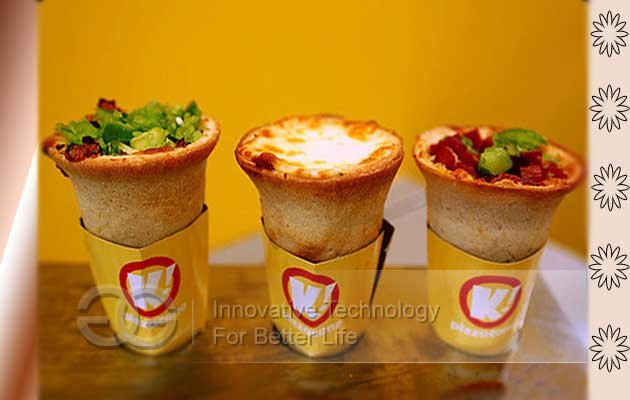 Pizza Cone Forming Machine|Pizza Cone Machine